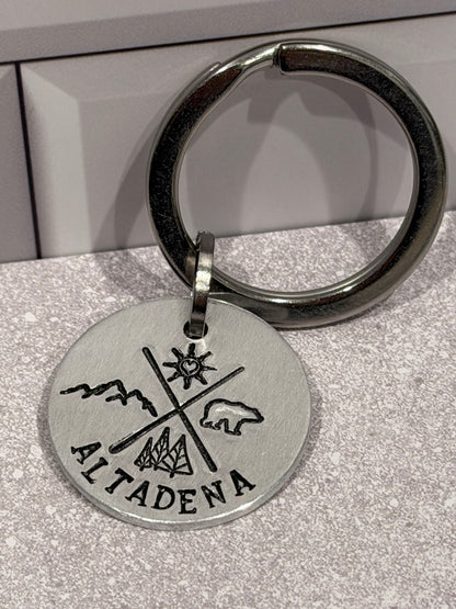 Altadena Element Keychain