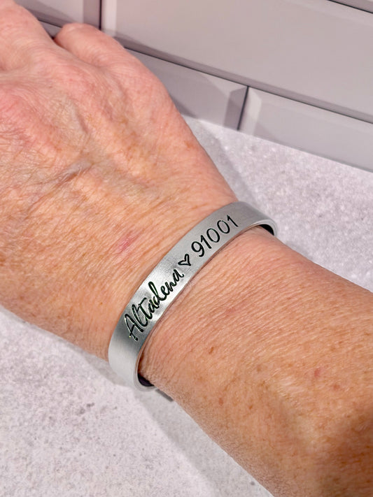 Altadena Zip Code Cuff