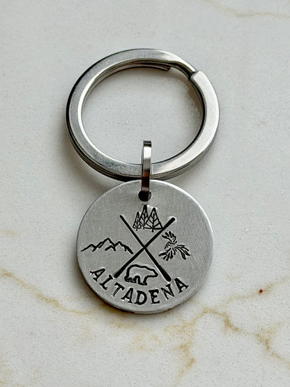 Altadena Phoenix Element Keychain
