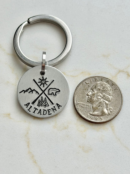 Altadena Element Keychain