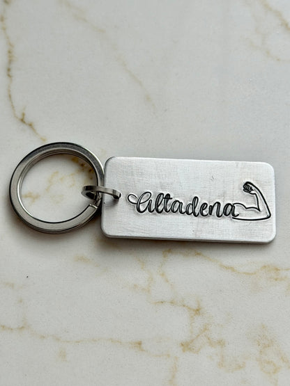 Strong Key Chain Altadena Strong Keychain – Heart and Sol Designs