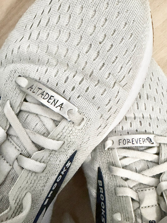 Altadena Forever Shoe Lace Tag Charms