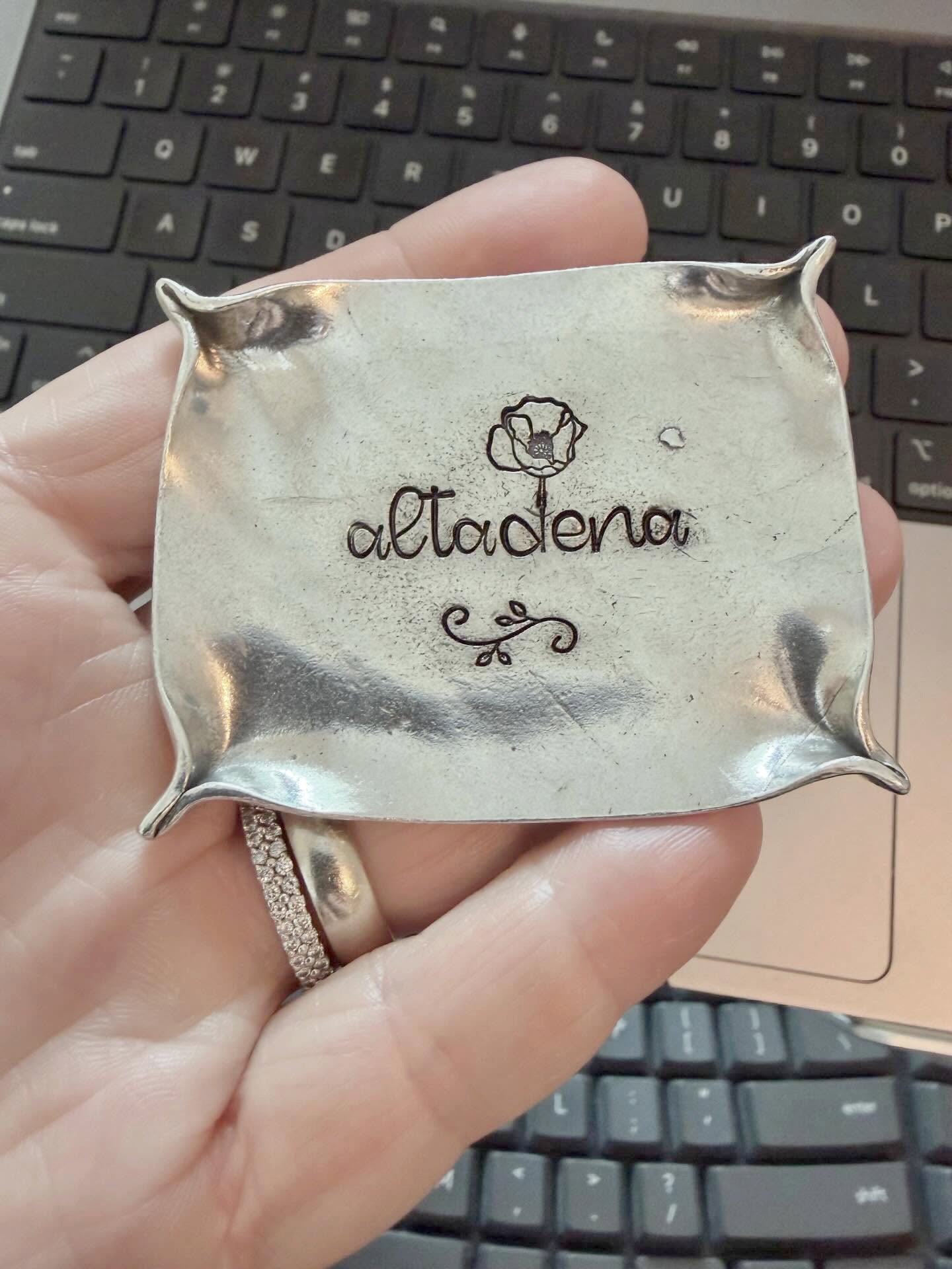 Altadena Poppy Trinket Dish